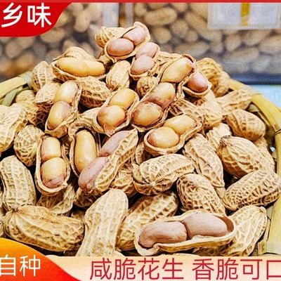 咸松花生土特产忠信花生客家河源