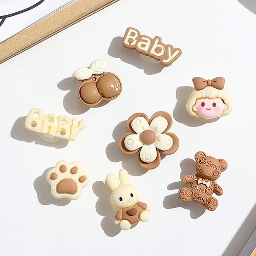 洞洞鞋配饰煤球适配diy鞋