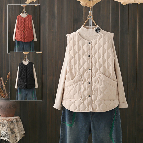 大码200斤羽绒棉马甲轻薄棉马夹