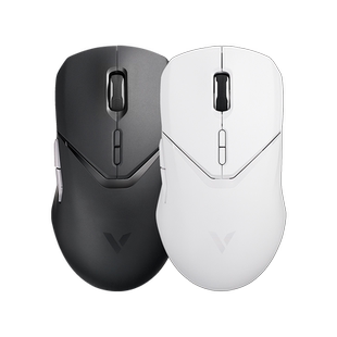 雷柏VT9 MAX无线鼠标PAW3395轻量双模双8K中大手人体工学电竞游戏