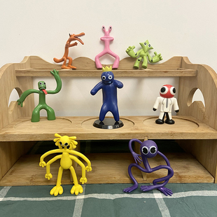 彩虹朋友怪物玩具手办8个装rainbow friends roblox公仔模型摆件