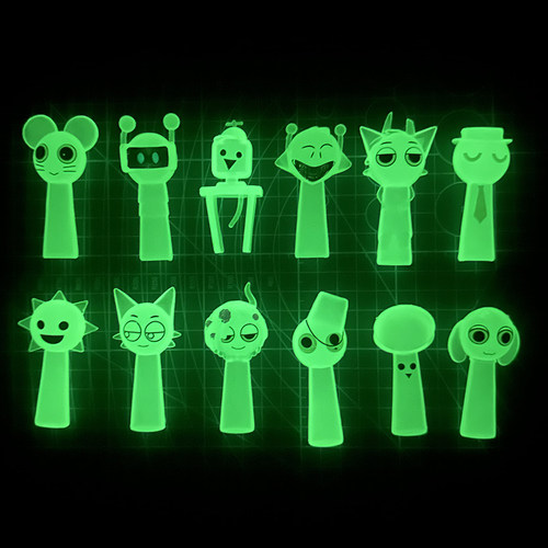 夜光版节奏盒子公仔手办
