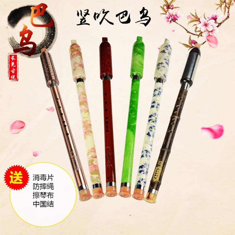 巴乌乐器 竖吹初学入门 G调F调学生儿童成人自学表演紫竹演奏型