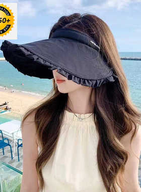 发箍甜美女夏季百搭遮阳帽