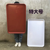 托盘接水盘特大号花盆底座塑料树脂加大号长方形圆形花盆底托盆垫