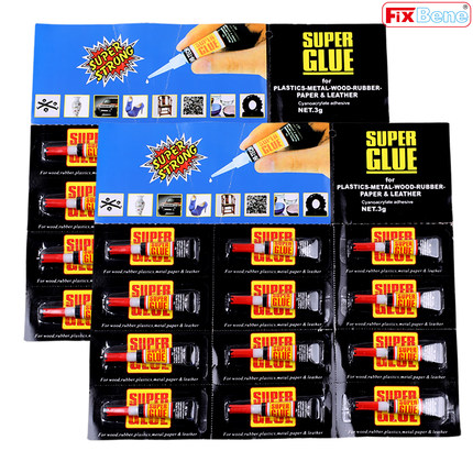 强力胶水透明502粘鞋塑料金属木材鱼竿陶瓷能万粘合剂Super Glue