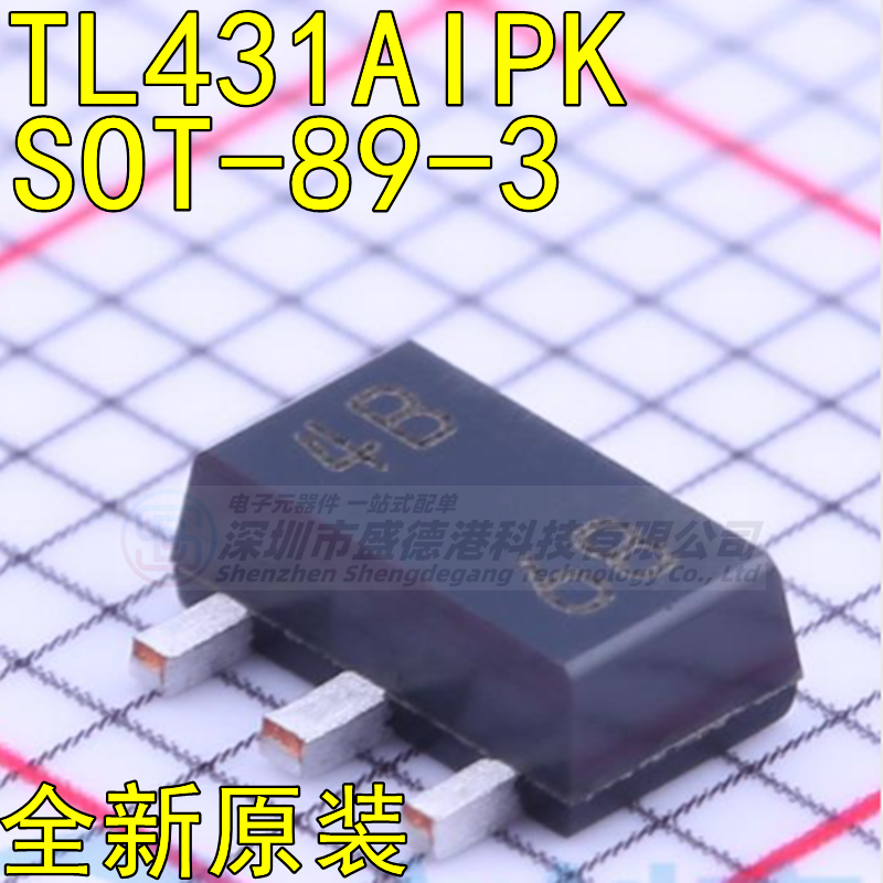 集成芯片TL431AIPK封装SOT-89-3