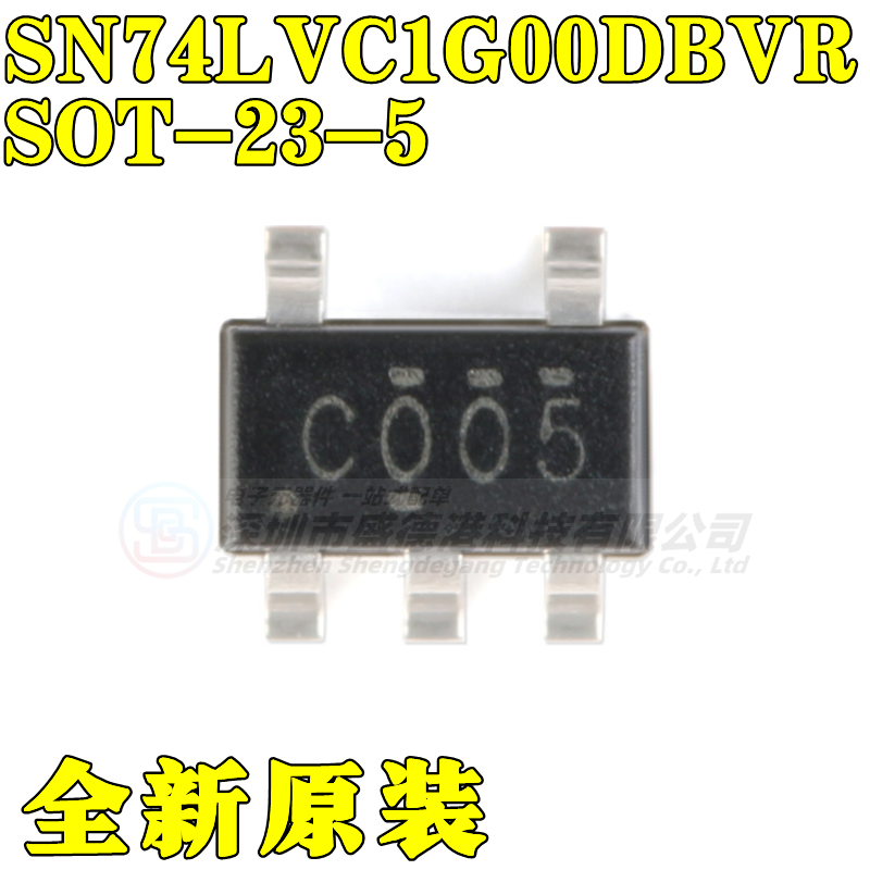 原装全新贴片SN74LVC1G00DBVR封装SOT-23-5逻辑芯片IC单片机 - 实物图
