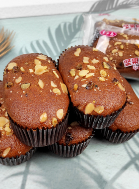 坚果核桃蛋糕学生宿舍早餐速食面包囤货解馋零食一整箱代餐糕点