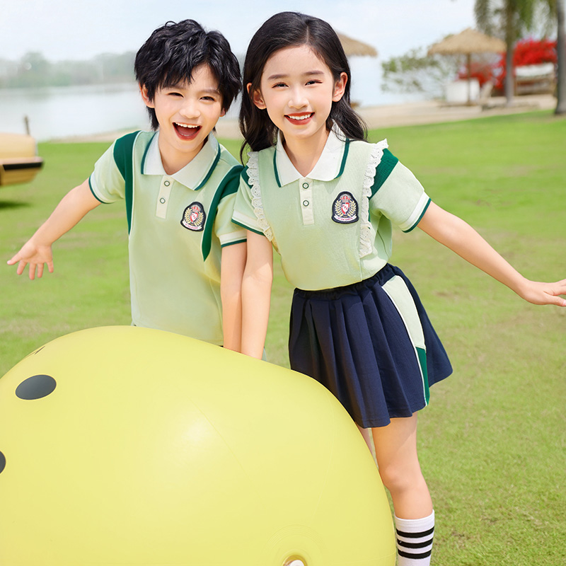 幼儿园园服毕业照春秋款学院