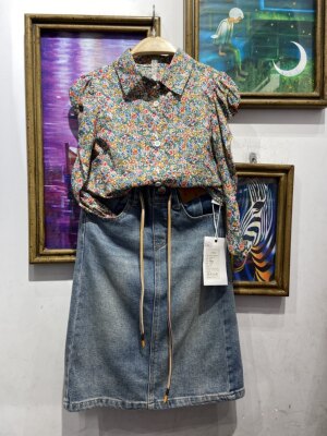 2021秋装绿花生品牌