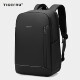 Tigernu旅行商务双肩包男大容量休闲通勤电脑背包带反光条礼品包