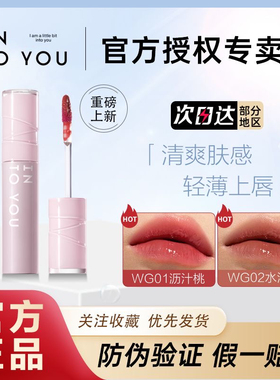 INTO YOU水感唇蜜唇釉镜面WG02水光易WG01上色素颜学生显WG03