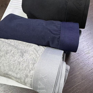 纯色百搭舒适平角短裤 一包3条装 春夏季 内裤 亲肤透气棉质男士