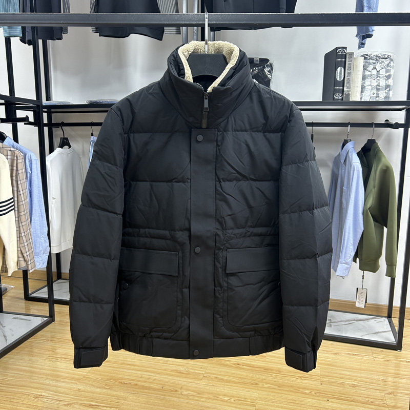断码处理商务时尚简约立领加厚保暖男士羽绒服秋冬防风防泼水外套,男装,羽绒服,淘宝优惠券,粉丝福利购,淘宝优惠卷