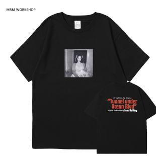 打雷姐周边Lana Del Rey Did you know that there's 纯棉短