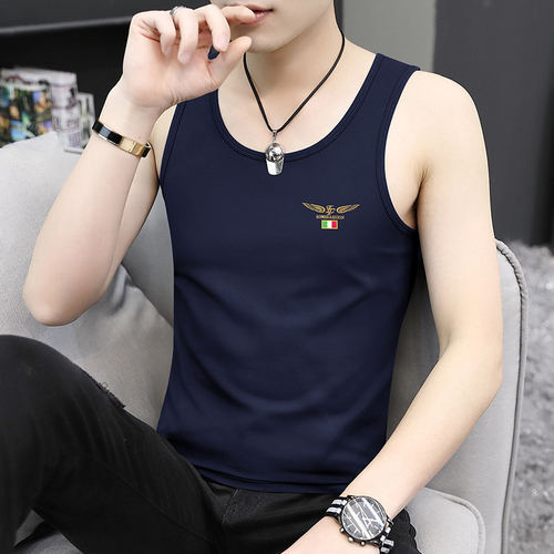 夏季男士大码贴身打底背心