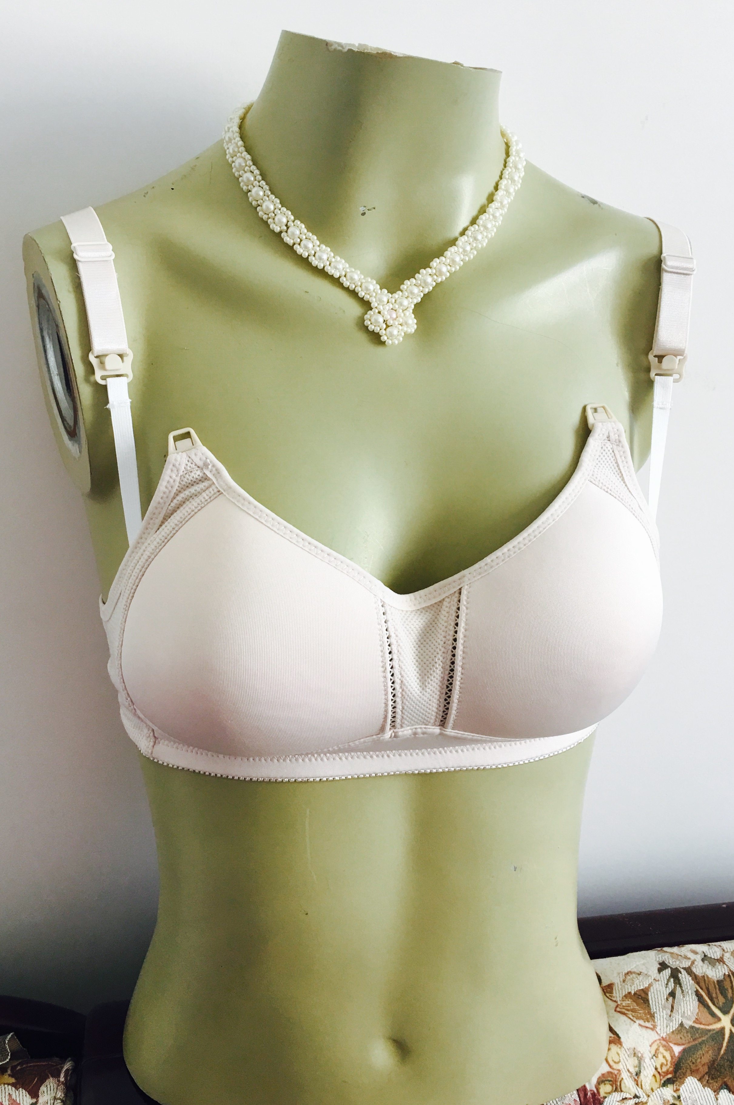 【花森哺乳】哺乳文胸纯棉无钢圈肤色前开扣背心式喂奶内衣外单,女士内衣/男士内衣/家居服,文胸,淘宝优惠券,粉丝福利购,淘宝优惠卷