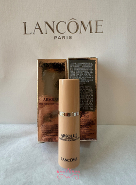 现货国柜版正品 兰蔻新款菁纯臻颜精华粉底液5ml中样100# 粉一白