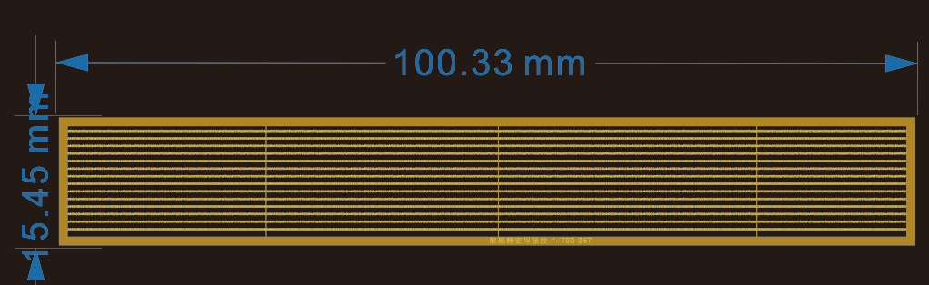 二战舰船精密焊接纹   船舷用 067 合金蚀刻片 1/700