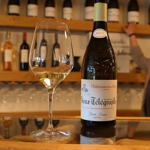 Domaine du Vieux LaCrauBlanc老电报酒庄拉克罗教皇新堡白葡萄酒