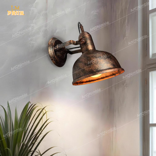 复古工业风户外防水壁灯入户门前门头阳台走廊过道卫生间灯照明灯
