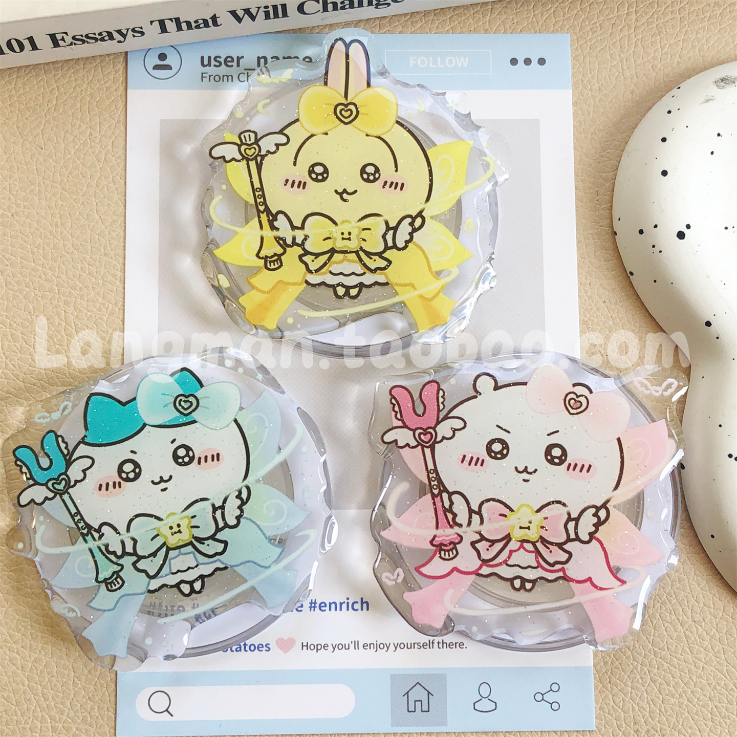 chiikawa磁吸支架适用magsafe