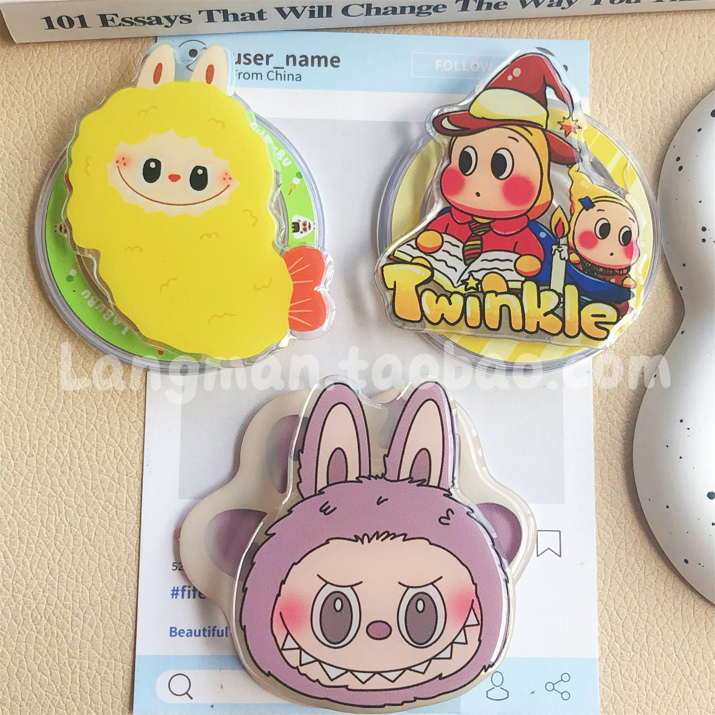 可爱卡通天妇罗拉布布手机支架