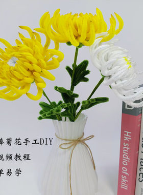 菊花扭扭棒手工材料包