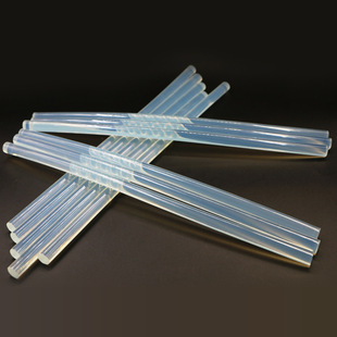 透明热熔胶棒胶条手工DIY家用粘胶条火烧胶7MM耐高温高粘热熔棒