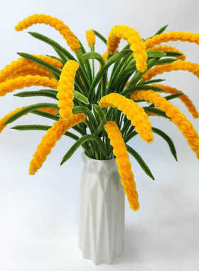 黄金稻穗麦子稻谷DIY材料包乔迁开店大麦开业加密扭扭棒自制礼品