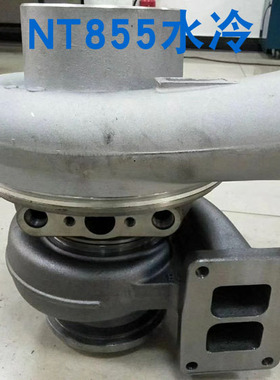 松PC300-1/2挖掘机NT855发动机涡轮增压器泵水冷优质原车配件