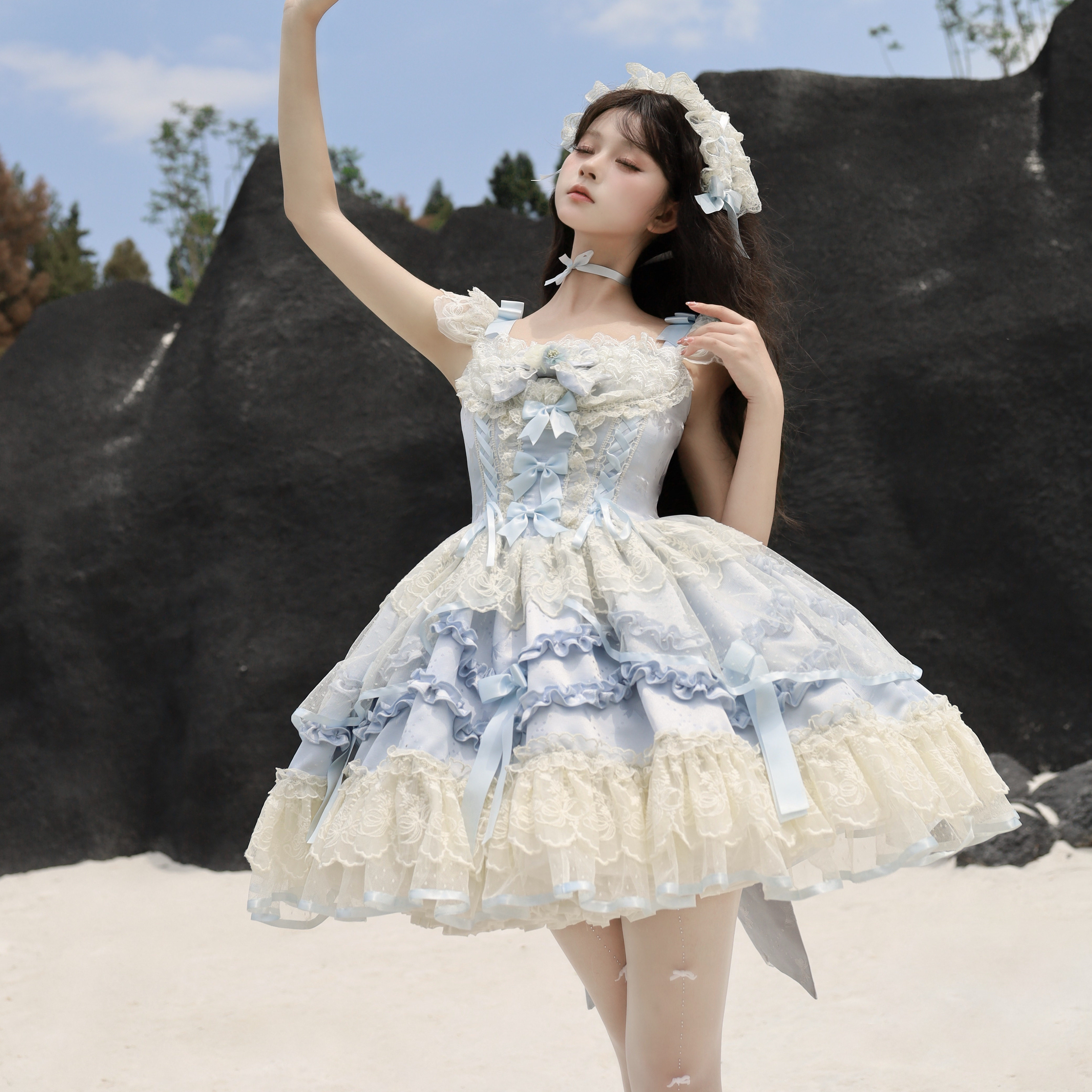 梦呓蝶Lolita洋装芭蕾礼服公主裙