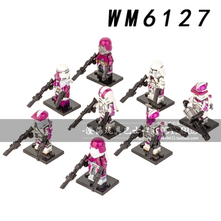 積木人仔玩具WM6127 星球大戰(zhàn)第21新星軍團(tuán)第三方益智拼裝