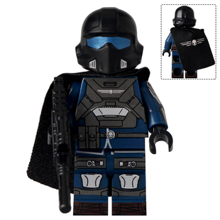 适用乐高游戏周边绝地潜兵士兵盔甲第三方拼装积木人仔玩具C103