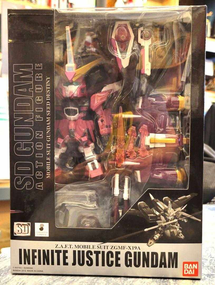 SDGO 可動無限正義敢高達沒RG HG MB robot魂 GU 特擊自由 seed