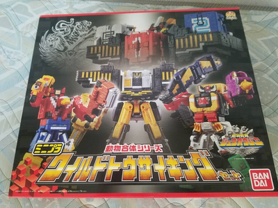 动物战队兽王者食玩忍者特搜变形