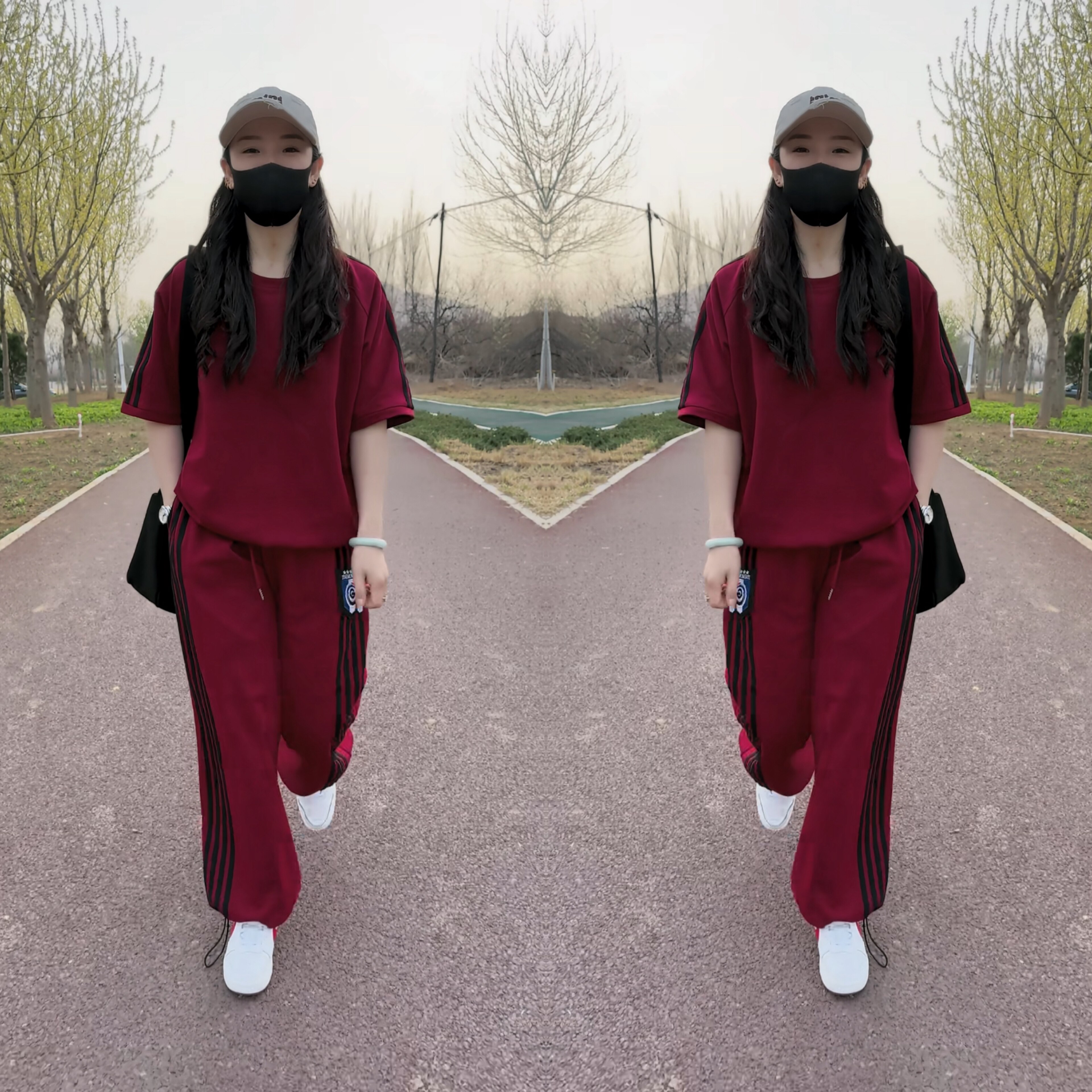 欧货休闲运动套装女2025夏季新款