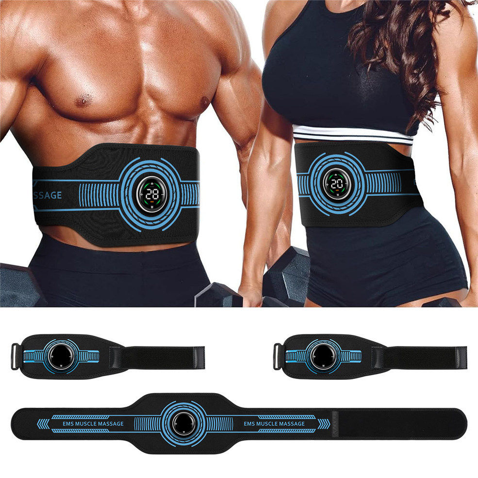 触屏EMS腹肌腰带按摩腰带健腹仪腹肌贴瘦身甩脂智能腹肌带男专用,运动/瑜伽/健身/球迷用品,ems微电流穿戴健身仪,淘宝优惠券,粉丝福利购,淘宝优惠卷