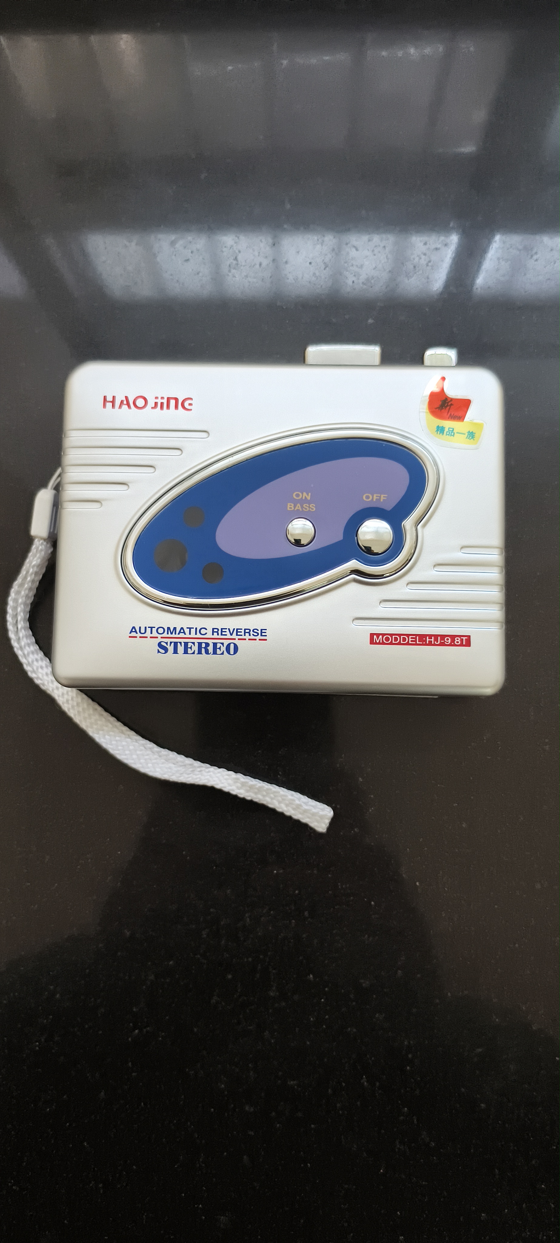 全新怀旧老式蓝牙立体声自翻带卡带磁带机随身听播放器收藏道具