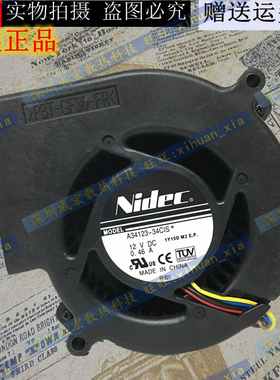 NIDEC A34123-34CIS 思科风扇800-31033-01 12V 0.46A 4线 CISCO