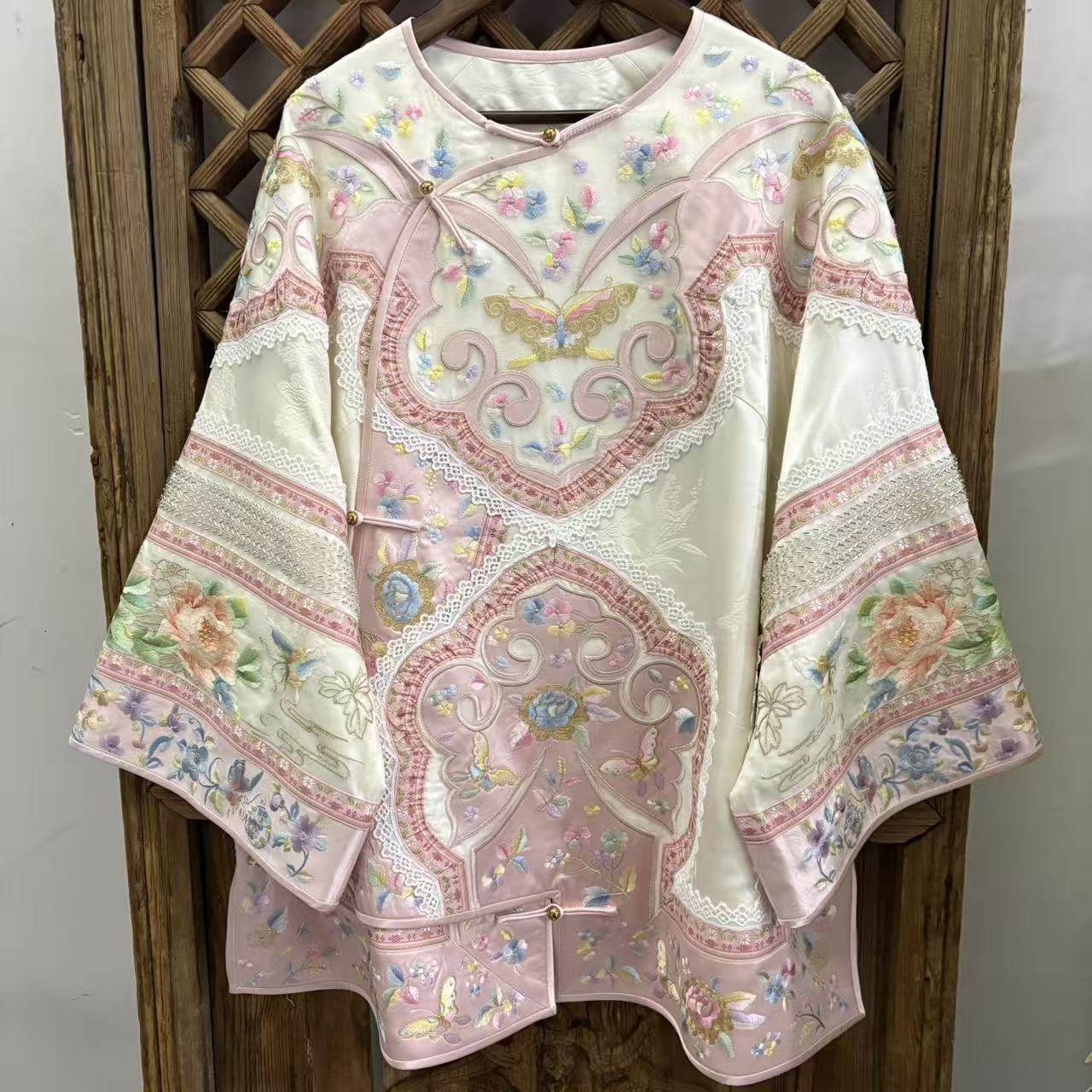 【绝代风华】瑜玥传琦新款时尚网红日常重工刺绣设计【0018】