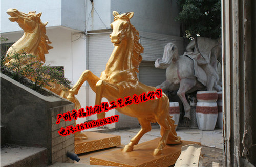 飞马模型玻璃钢景观园林工艺品