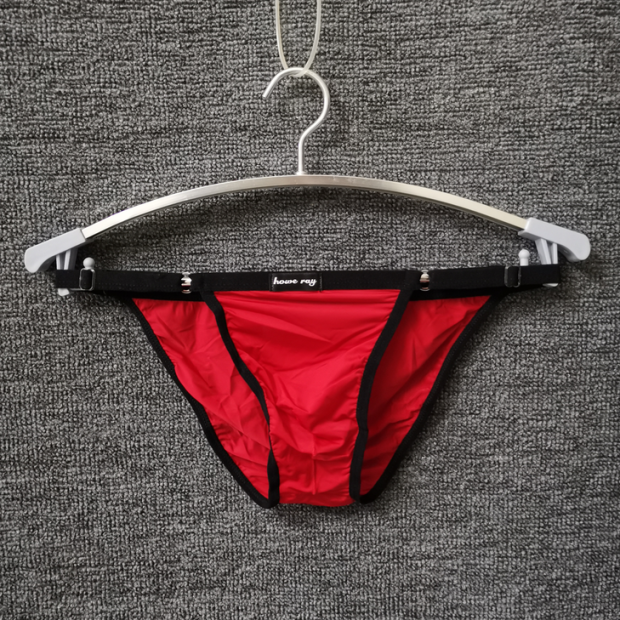 纯色冰丝面料 轻薄柔软弹性大 腰围大小可调节男士三角内裤,女士内衣/男士内衣/家居服,男三角内裤,淘宝优惠券,粉丝福利购,淘宝优惠卷