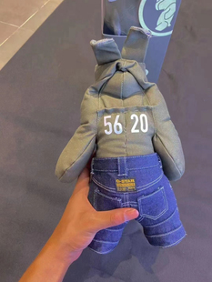 G-STAR专柜正品大号GNO超酷摆件背后白字5620玩偶犀牛玩具 D22193