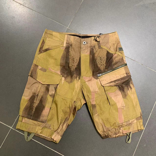 五分裤 D08566 帆布短裤 工装 STAR专柜正品 男潮流大口袋拉链2023款