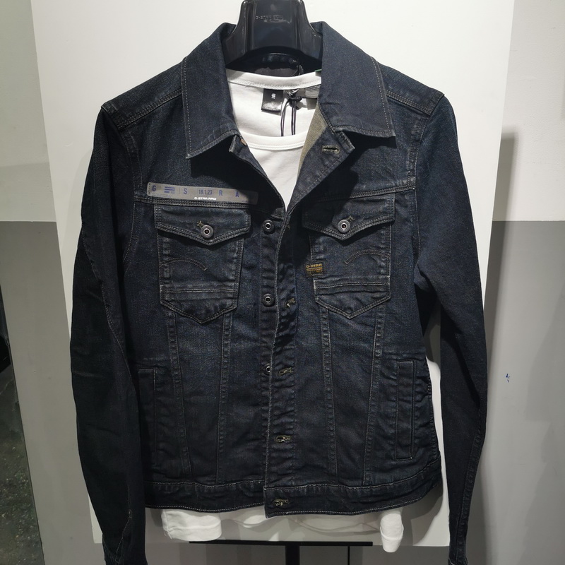 男潮牌箭头丹宁牛仔夹克外套