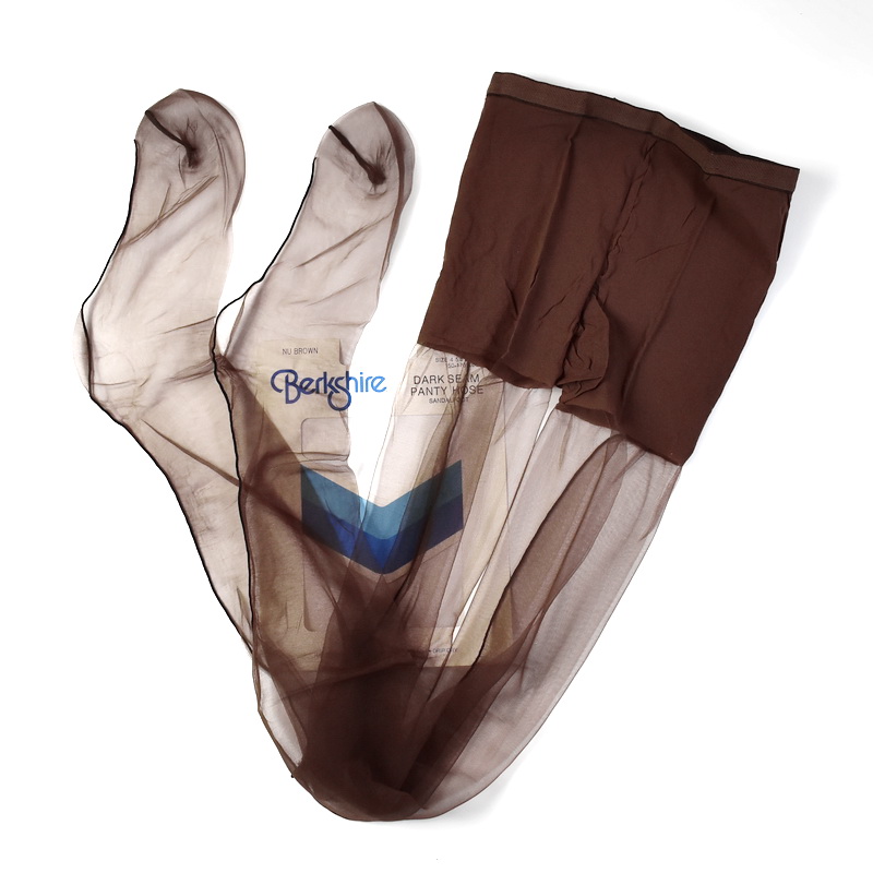 超薄裤袜中缝玻璃后竖线古董欧美