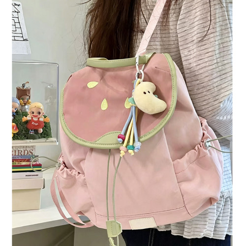 大学生初中小学生书包女 日系ins可爱双肩包轻便高颜值旅游背包女