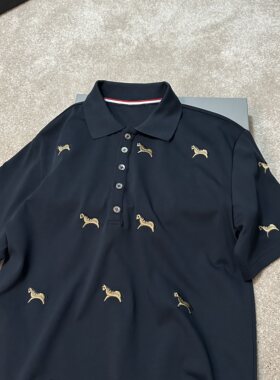 TB马年限定满身刺绣马POLO衫